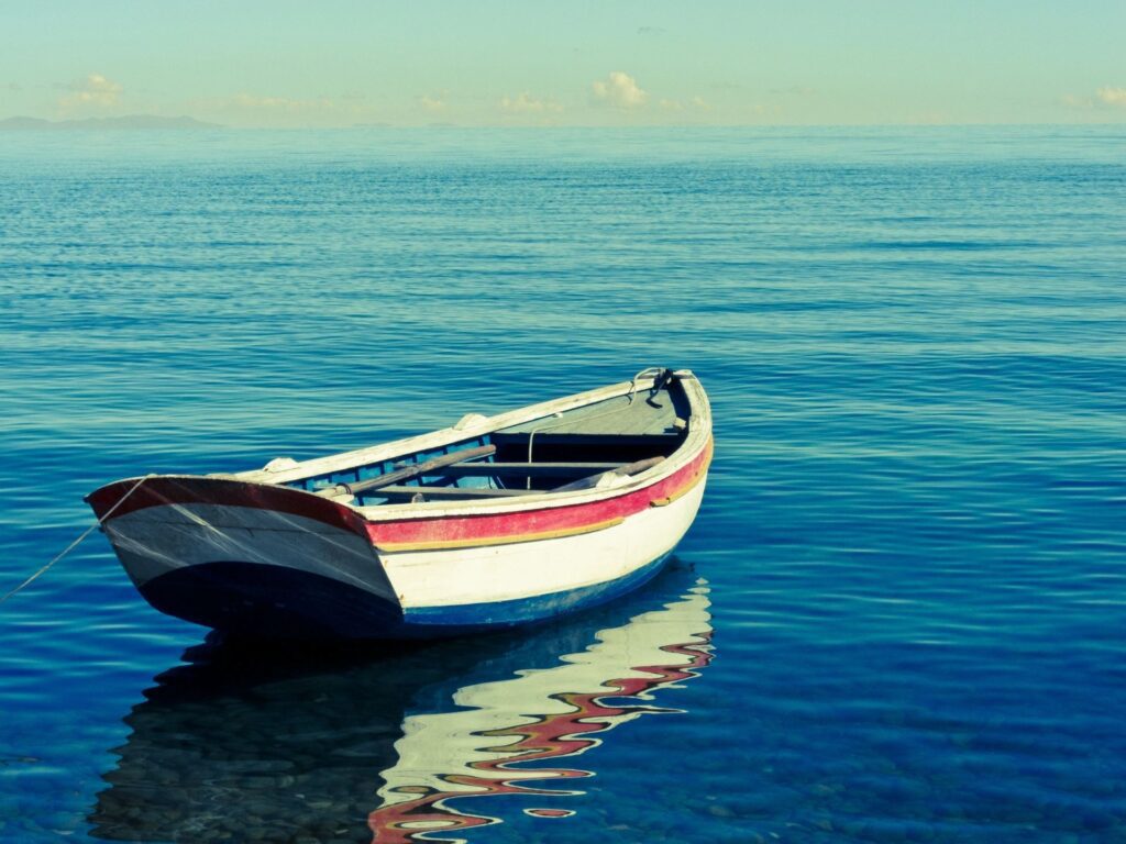 A Boat On An Ocean
